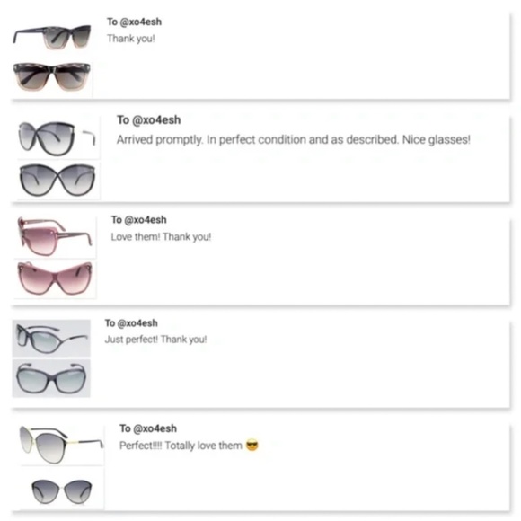 New TOM FORD Milla Aviator Sunglasses FT0784 28B - Picture 10 of 15